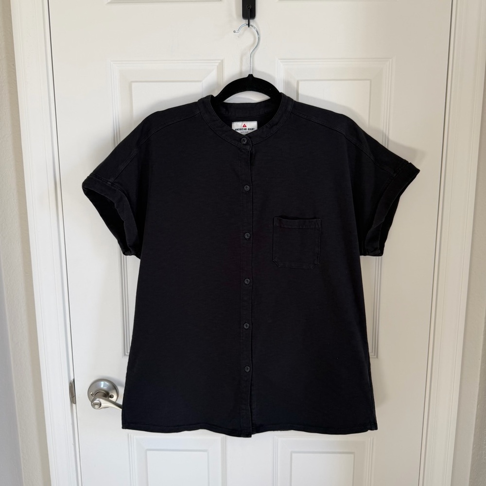 American Giant Button Down Shirt Supima Cotton, L